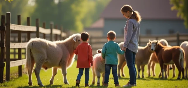 Des escapades en famille : Top des fermes pédagogiques pour amuser et éduquer vos enfants